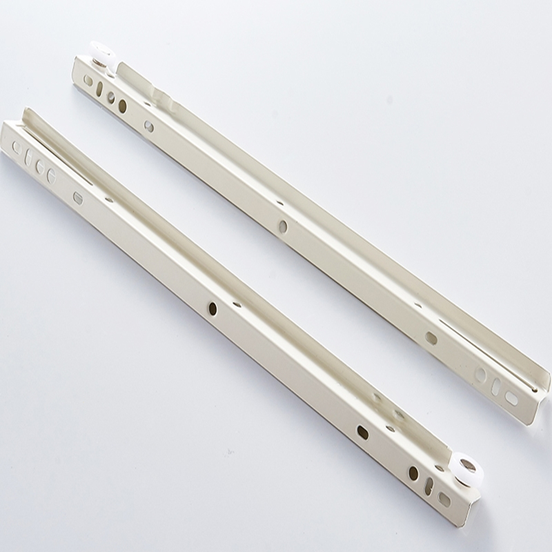 阿斯卡利ascari二节导轨抽屉轨道滑道滑轨加厚电脑桌键盘滑槽衣橱柜