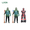LJYZN-C1707刺杀基本技能测评系统刺杀基本技术测评智能靶智能测评人形靶刺杀训练便携式全身人形靶考评系