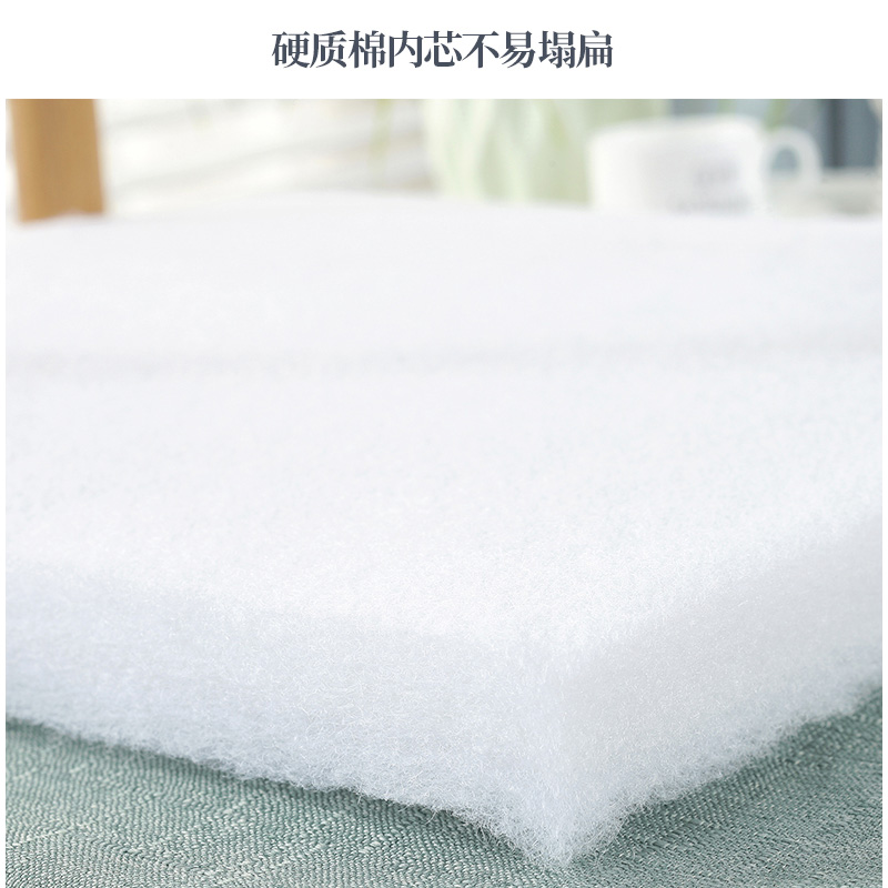 美帮汇色灯芯绒坐垫保暖办公室久坐餐椅教室凳子学生屁股座垫地上高清大图