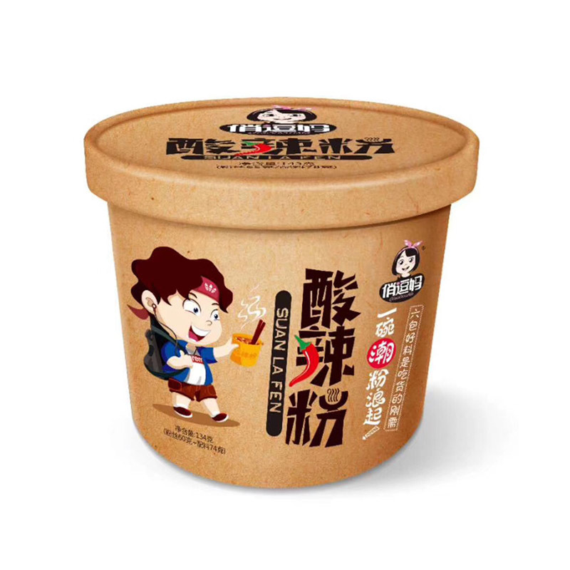 酸辣粉130g*2桶速食重庆正宗方便面螺蛳粉丝米线袋装