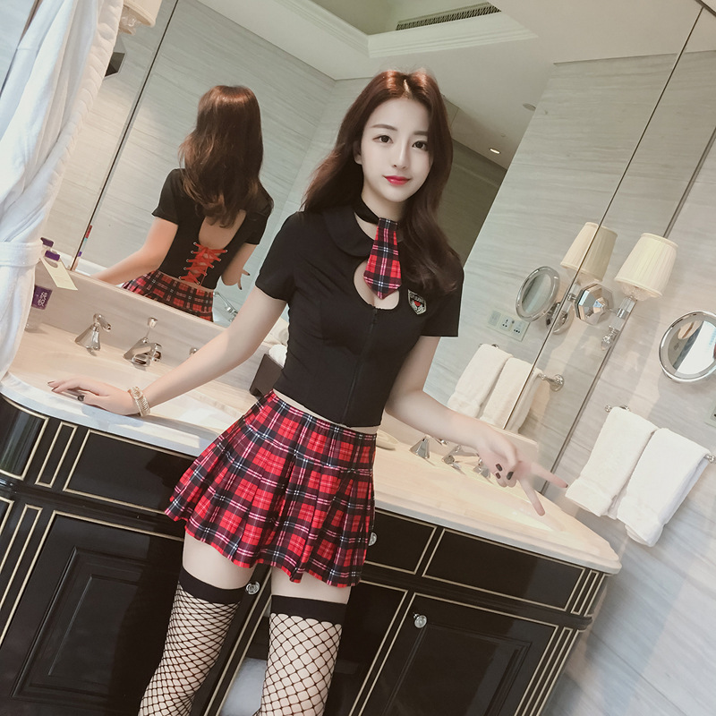 情趣内衣服性感护士学生装制服诱惑透视夜火女仆激情套装性感女仆装日系和服学生制服诱惑激情套装式情趣睡衣sm女角色扮演