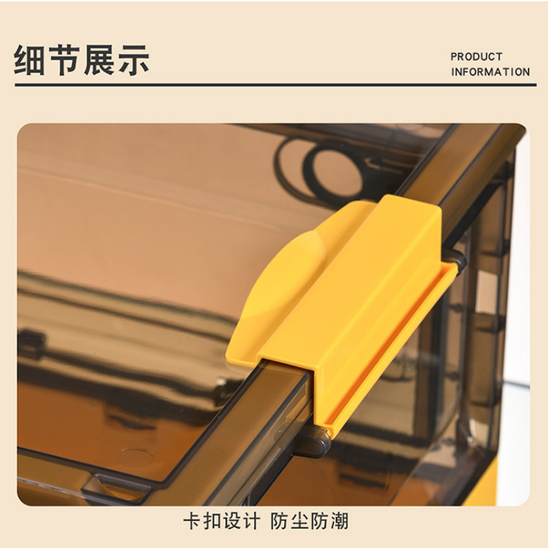 凌迪星折叠收纳箱680*470*385mm个高清大图
