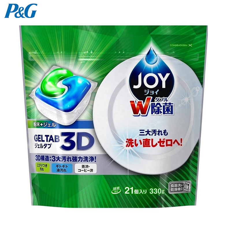 宝洁(Procter&Gamble) JOY洗碗机用洗碗块 3D洗洁精凝珠 21个/袋