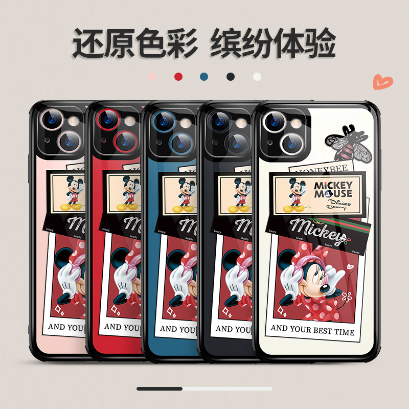 卡绮苹果13手机壳iPhone13玻璃透明promax