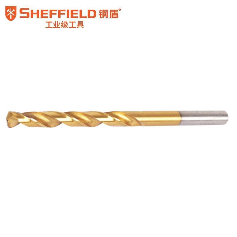 SHEFFIELD/钢盾 直柄镀钛高速钢麻花钻 S136014 4.8mm 1支