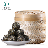 2016年云南普洱茶生茶冰岛龙珠沱茶迷你小沱茶希必奇50粒（约380克）