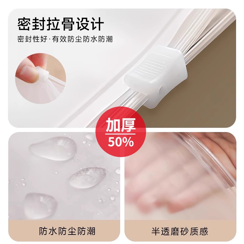 2025新款旅行收纳袋内衣衣服衣物密封袋行李箱收纳包便携防水分装袋 个高清大图