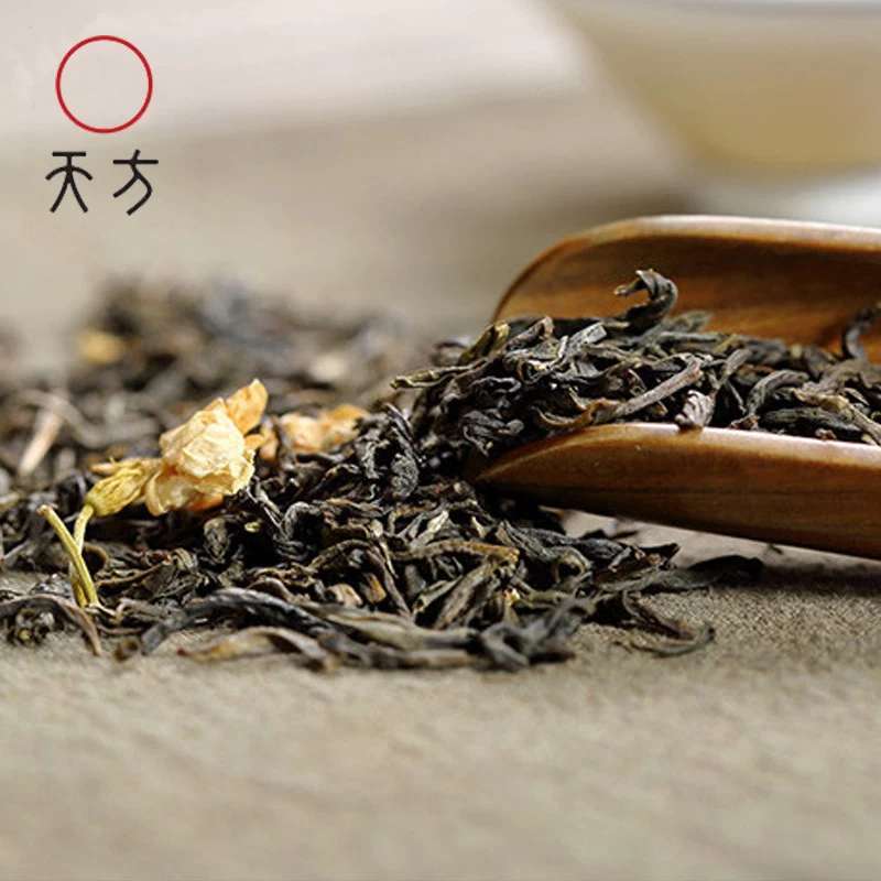 天方 茉莉毛尖花茶400g礼盒装