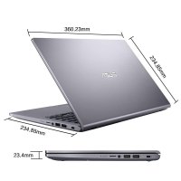 华硕（ASUS）VivoBook15 V5000D（四核R5-3500 8G内存 512G固态 RX540-2G独显 高清）15.6英寸轻薄便携四面窄边手提笔记本电脑定制款
