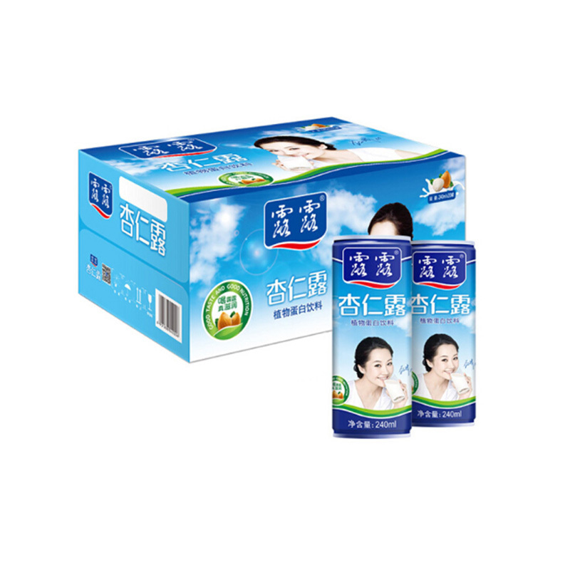 首福 露露经典款杏仁露240ml*20罐 整箱 植物蛋白饮料