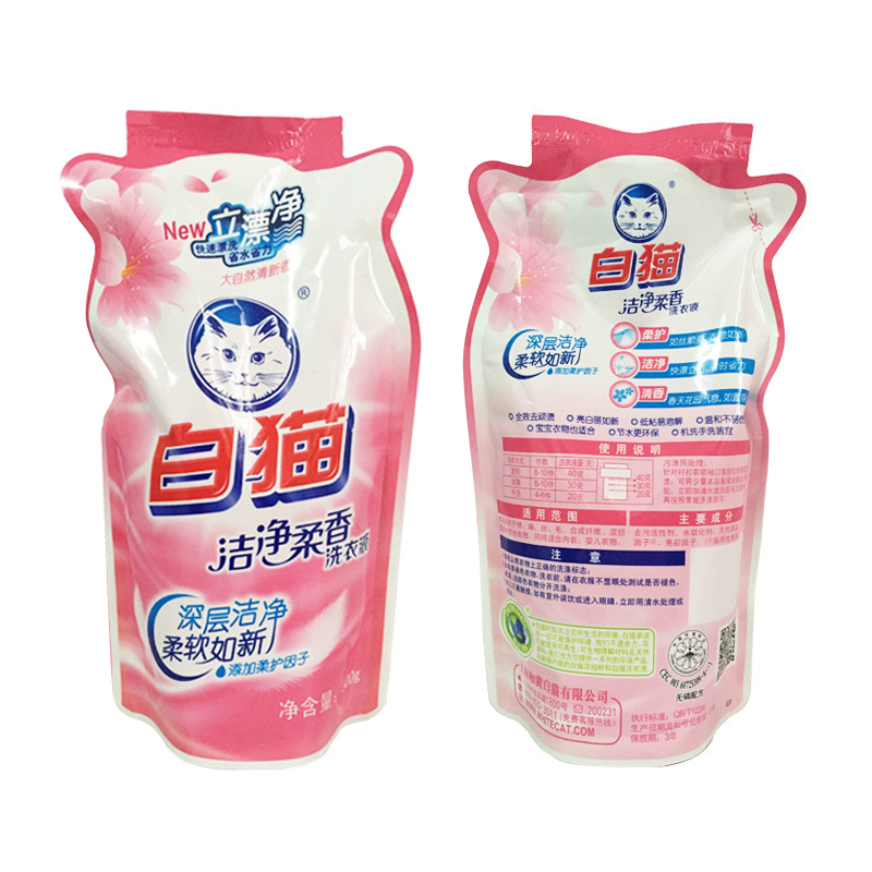 SCP 洁净柔香洗衣液 SCP-YW0494 大自然清香500g*30袋(单位:件)