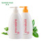 惠润SUPER MiLD 柔净鲜花芳香洗护1.2L套装 洗发水600ml+护发素600ml 无硅油 原装进口