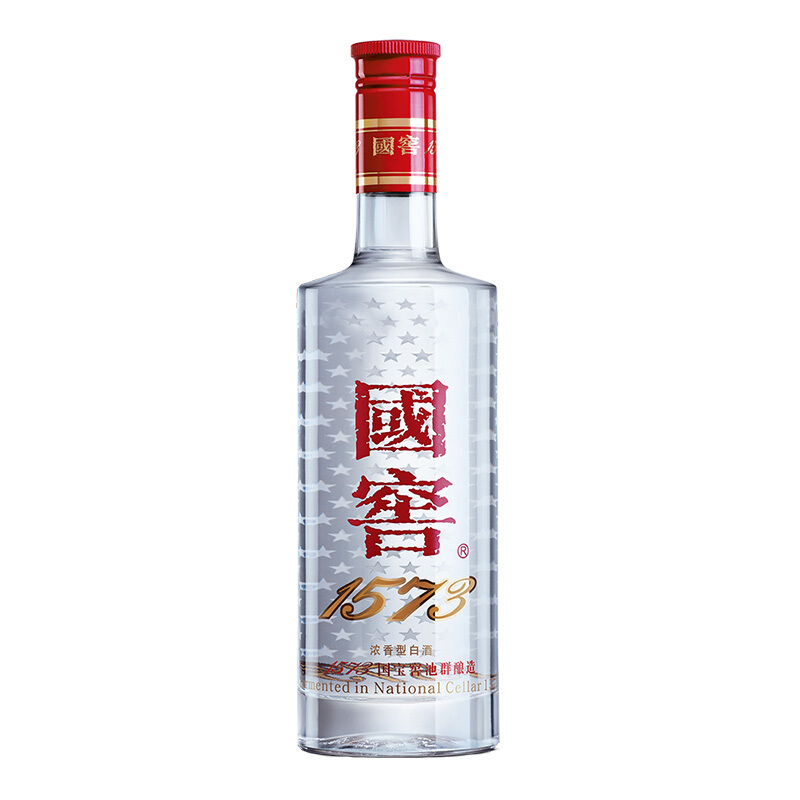 (原厂正品假一赔十)泸州老窖 国窖1573 浓香型白酒 52度 500ml*6瓶 整箱装