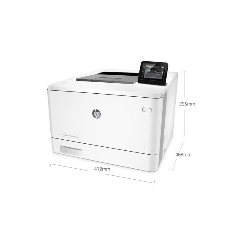 惠普 打印机 M452dw A4彩色激光打印机 单功能打印 M452dw