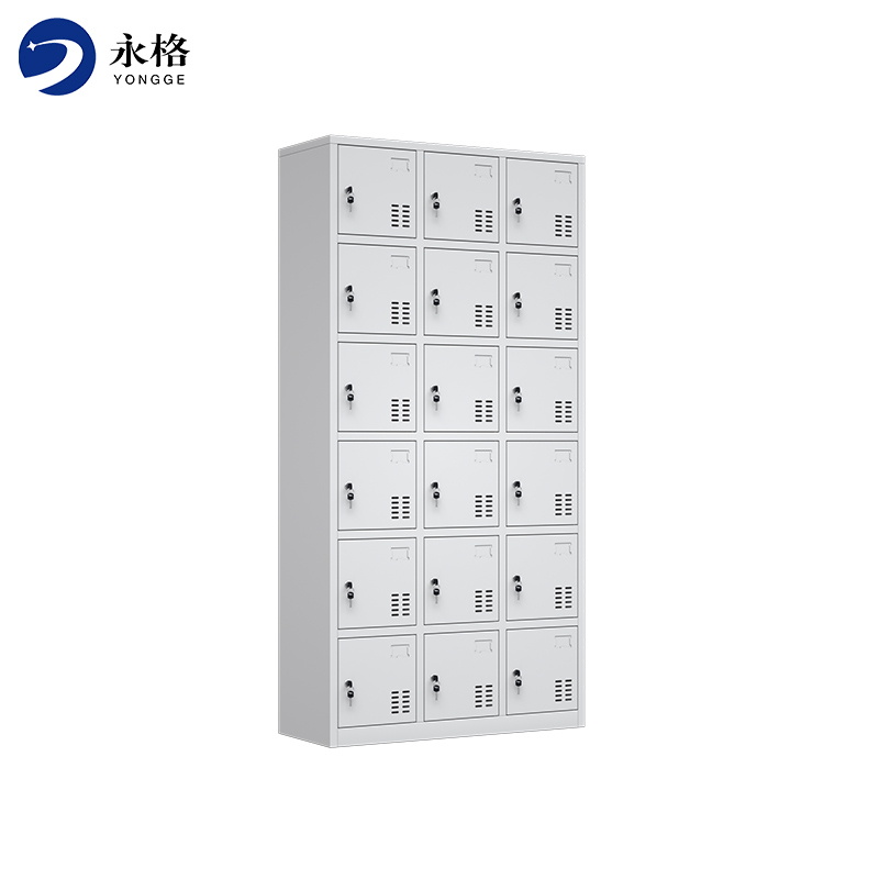 永格钢制加厚员工更衣柜宿舍储物柜多门鞋柜碗柜鞋柜文件柜档案资料柜