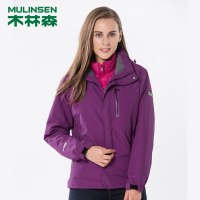 木林森[MULINSEN]情侣款两件套羽绒内胆冲锋衣FQ9917