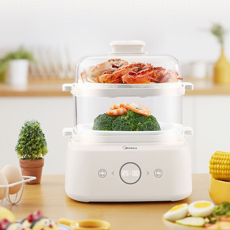 美的(Midea)电蒸锅多用途 多功能家用大容量 可预约可视易清洁 ZG2020Q3-401