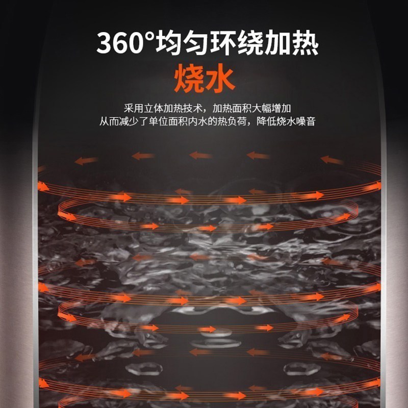 九阳(Joyoung) 电水壶 家用不锈钢热水壶低音 双层隔热防烫自动断电1.7L大容量烧水壶 K17-F67S