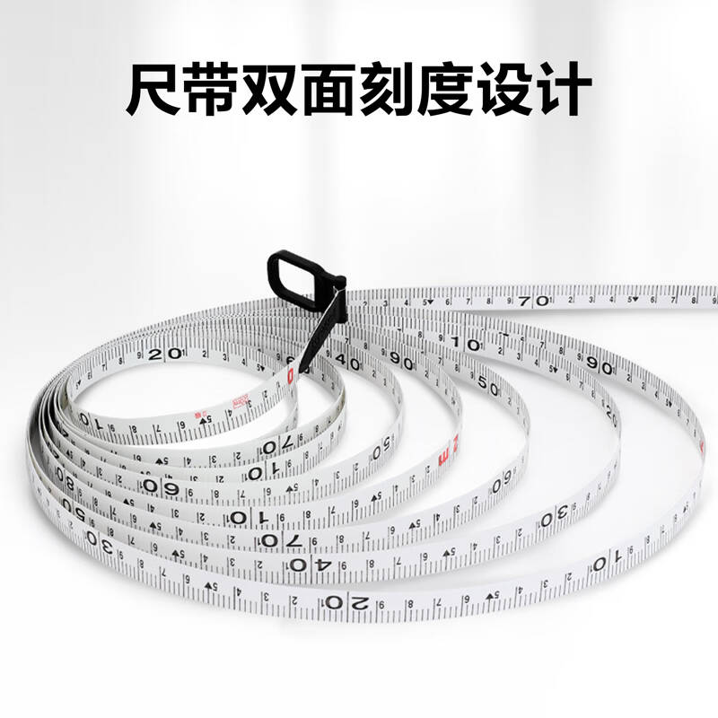 deli得力DL9820盒式皮卷尺20mx12.5mm(黄)(把)高清大图
