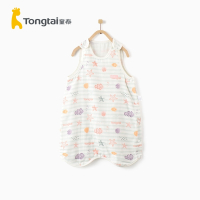 童泰(TONGTAI)夏季款婴儿床品0-2岁男女宝宝纯纯棉纱布分腿睡袋防踢被孕婴童睡袋