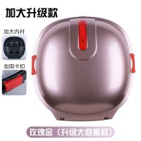 电动车后备箱电瓶车尾箱通用储物箱爱玛后背斜面飞碟雅迪小号背包_998 玫瑰金（大容量升级款）
