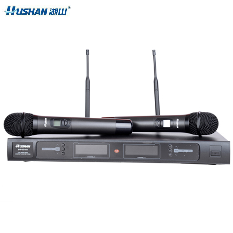 湖山无线话筒 DS-U310A(一拖二)(套)高清大图