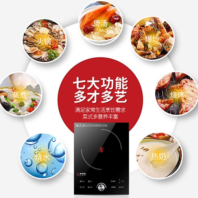 尚朋堂 YS-TA2212FJ 嵌入式 电陶炉 德国进口技术 家用电磁炉电陶炉 无高频辐射不挑锅