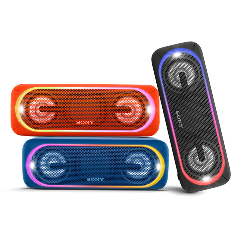 索尼蓝牙音箱SRS-XB40 重低音便携防水户外无线小音响