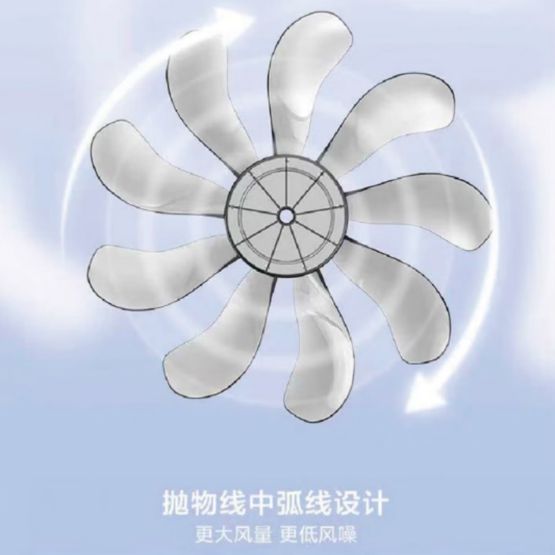 艾美特 家用卧室客厅电风扇 遥控落地扇FS25-R118高清大图