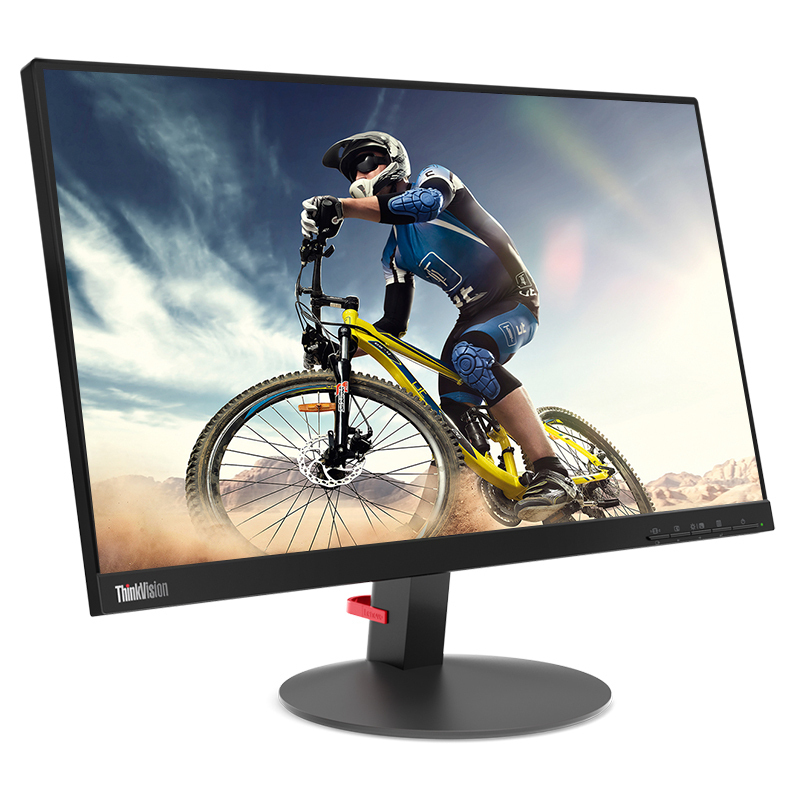 联想 ThinkVision S22e-10 21.5英寸窄边框低蓝光不闪屏VA屏 商用办公电脑显示器(DVI/VGA接口)