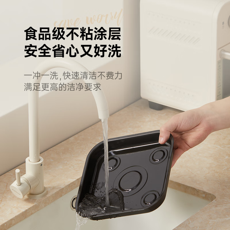 西屋(Westinghouse)不用翻面可视化空气炸锅12升大容量多功能家用空气炸烤箱一体化 WKX12A21高清大图