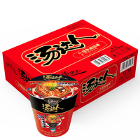 统一 汤达人 韩式辣牛肉汤面 方便面 82克*12杯夜宵加班