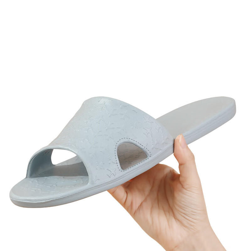 四万公里 SW2323 折叠拖鞋 XL码 (单位:个)浅灰色