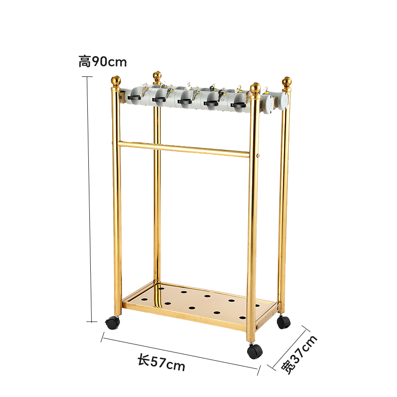珂攸洋雨伞架10头金色 10头金色570*370*900mm个 带锁