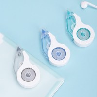 得力修正带71454 大容量改正带可爱女修改带简约初中生改字带实惠装修真带创意学生用多功能涂改带
