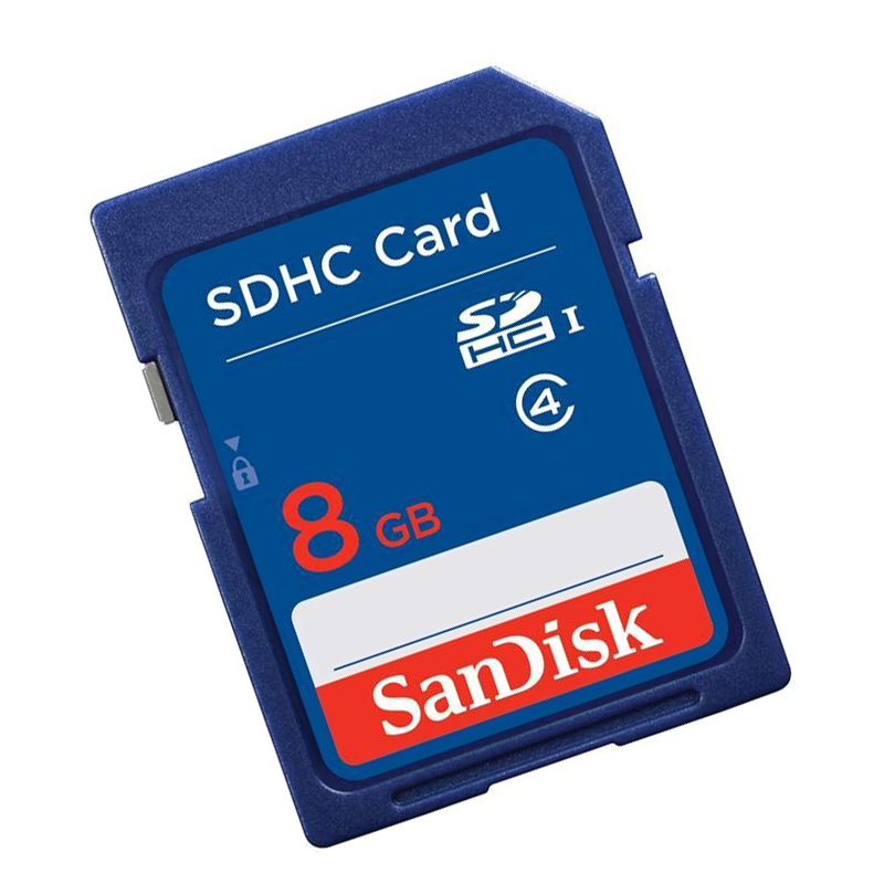 闪迪(Sandisk)8GB SD卡 CLASS 4相机内存卡存储卡 单反 微单闪存卡高清大图