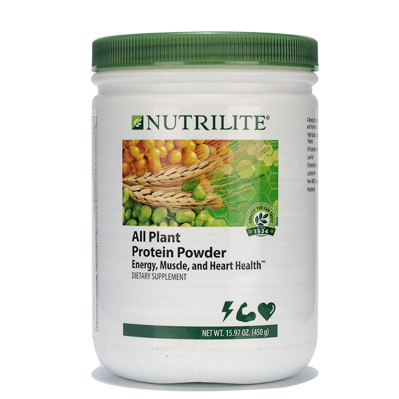 美国安利amway纽崔莱多种植物蛋白质粉蛋白粉450g瓶装大豆分离蛋白