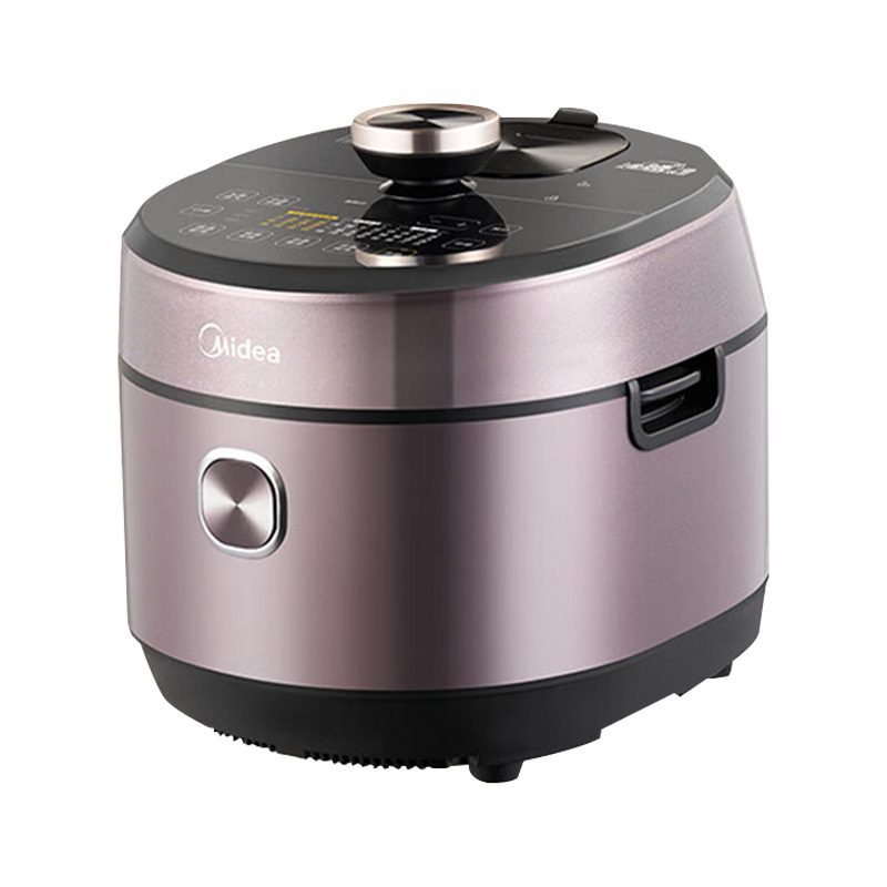 美的电压力锅5L粉色MY-S582N触控大屏使用方便