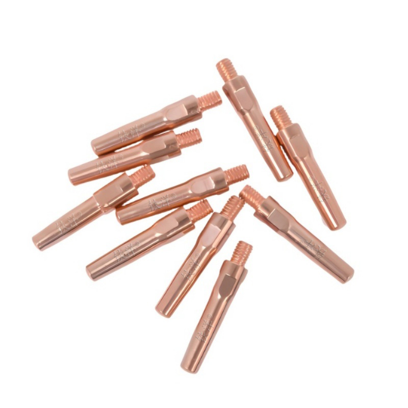 铁洋 导电嘴 紫铜加粗精车 M6 8.8级 45*1.2mm 个高清大图