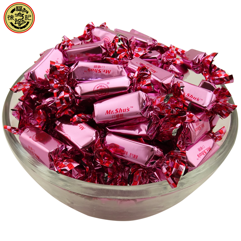 徐福记口嚼糖混合味散装称500g休闲零食新年婚庆喜糖参数