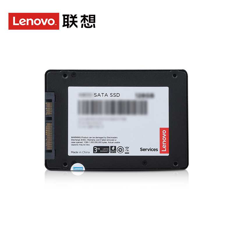 联想 硬盘 SSD固态硬盘笔记本 台式机通用X800 SATA 256G(配SATA3接口硬盘数据线) 一个装