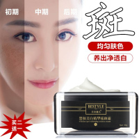 （买2送1）贝诗黛儿(BESDAIR)楚颜精华祛斑霜祛斑乳霜素颜面霜精华套装淡斑精华产品日霜晚霜 黑色褐斑晒斑辐射斑传斑