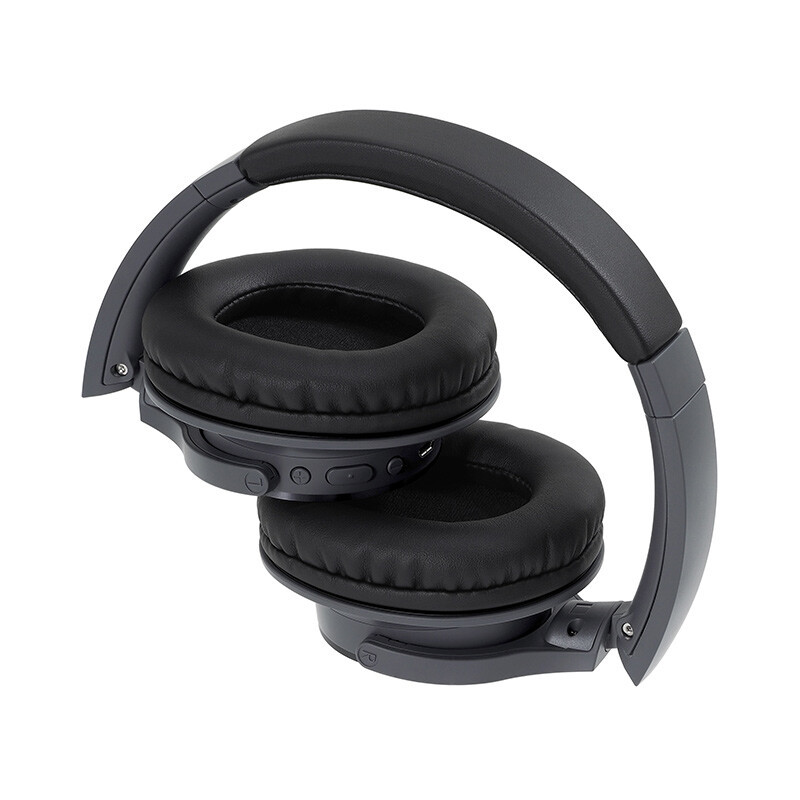 铁三角 SR30BT 便携头戴式无线蓝牙耳机 学生网课 游戏耳麦 HIFI耳机 音乐耳机 黑色