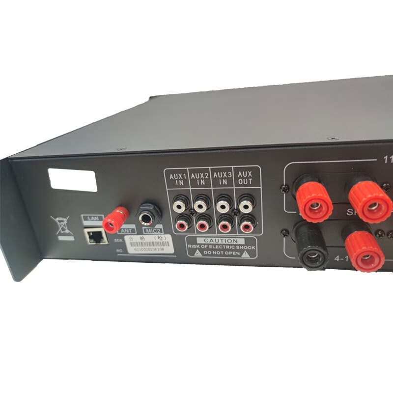 XIRCOM 捷讯 XC-500A IP网络广播功放 黑 (台)高清大图