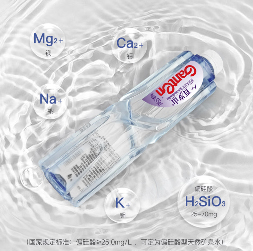 百岁山 570ML*24瓶 矿泉水整箱装高清大图