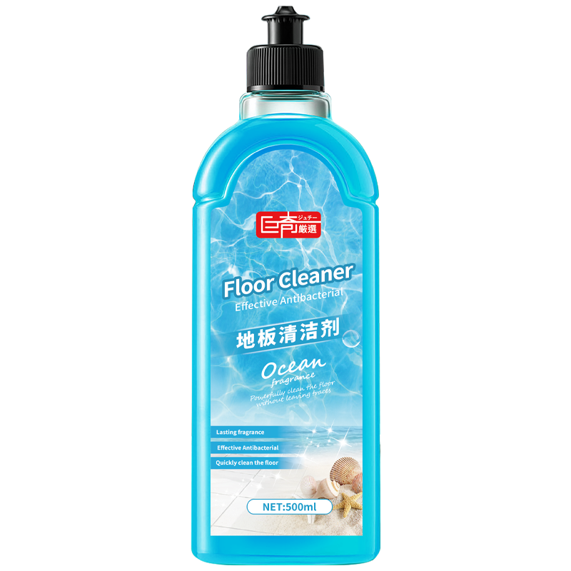 巨奇地板清洁剂瓷砖清洗剂家用消毒杀菌拖地专用强力除垢去污2848 地板清洁剂海洋味500ml*2