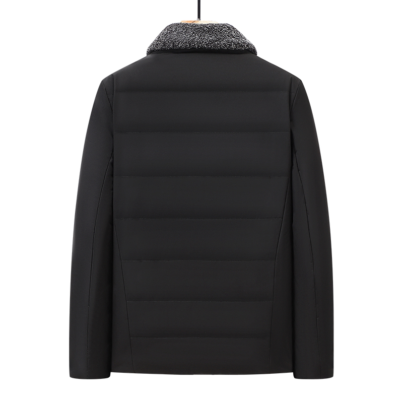 爷特yete中老年男士棉衣服父亲外套加绒加厚款秋冬季爸爸套装老人棉袄