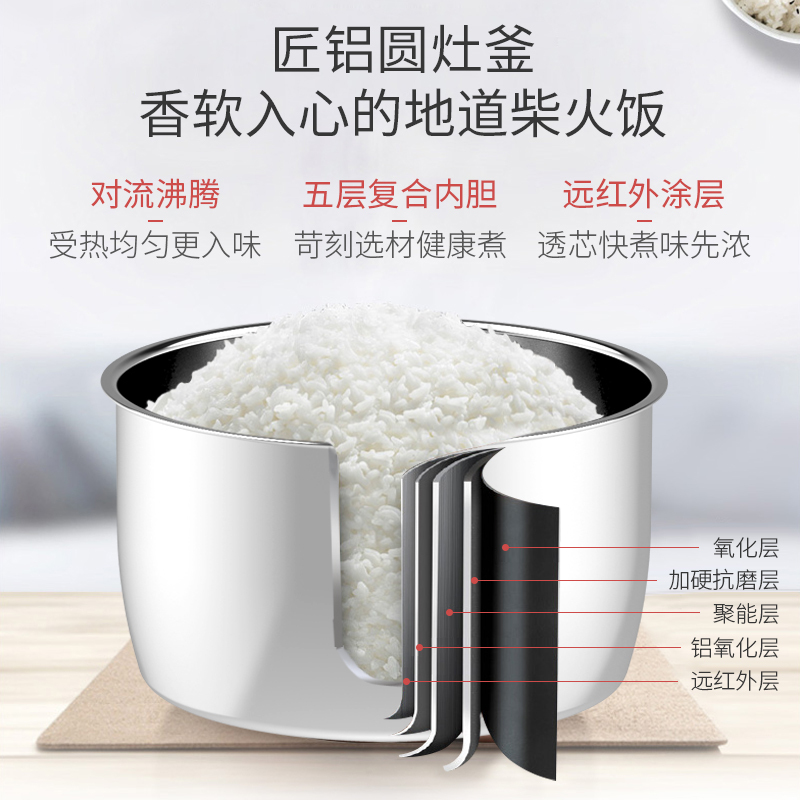利仁（Liven)电压力锅高压锅多功能家用商用12L大容量电压力煲可预约电饭锅电饭煲电炖锅西施压力煲YG-D1207