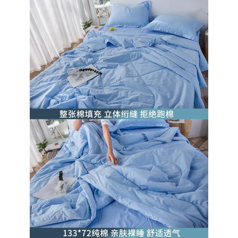美帮汇夏凉被被子春秋儿童空调水洗全棉全棉夏季薄款夏被三四件套可机洗高清大图