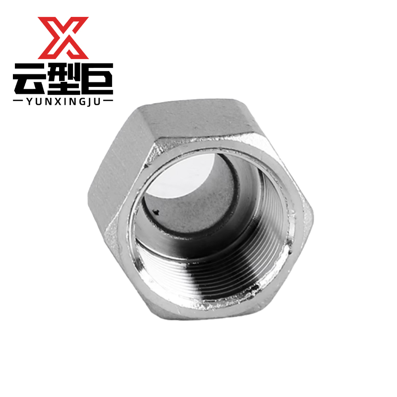 云型巨 不锈钢内外丝直接 不锈钢管件 304 单位：个高清大图